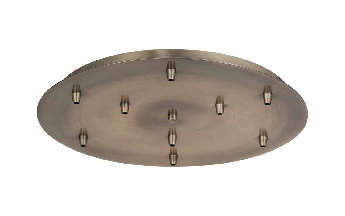 Innovations 119-AB Multi Port Canopy, Antique Brass
