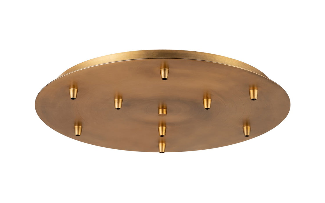 Innovations 119-BB Multi Port Canopy, Brushed Brass