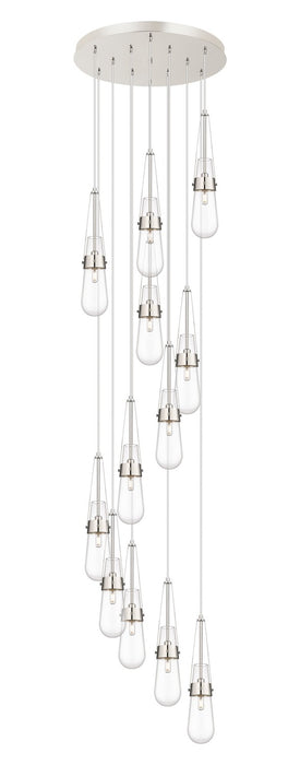 Innovations 126-452-1P-PN-G452-4CL LED Pendant, Polished Nickel