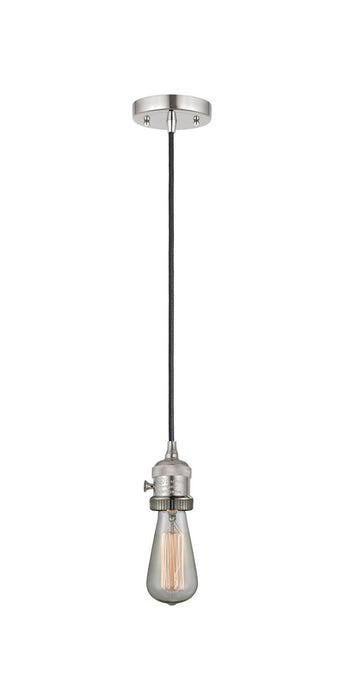 Innovations 201CSW-PN One Light Mini Pendant, Polished Nickel