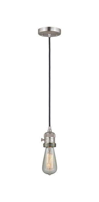 Innovations 201CSW-SN One Light Mini Pendant, Brushed Satin Nickel
