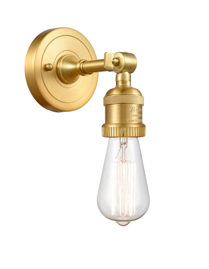 Innovations 203-SG One Light Wall Sconce, Satin Gold