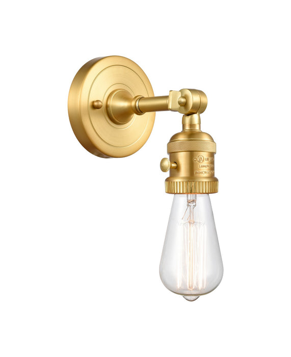 Innovations 203SW-SG One Light Wall Sconce, Satin Gold