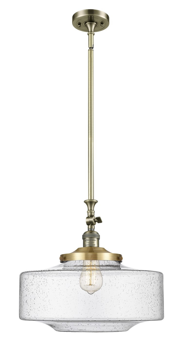 Innovations 206-AB-G694-16 One Light Mini Pendant, Antique Brass