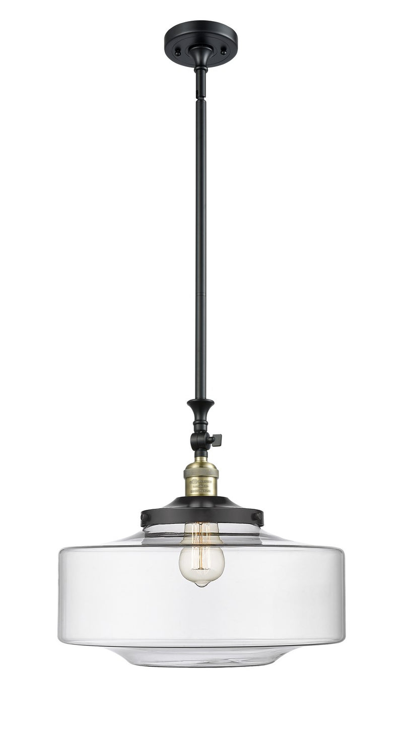 Innovations 206-BAB-G692-16 One Light Mini Pendant, Black Antique Brass