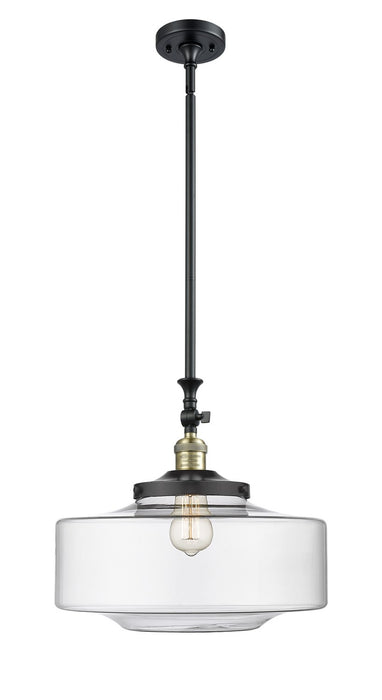 Innovations 206-BAB-G692-16 One Light Mini Pendant, Black Antique Brass