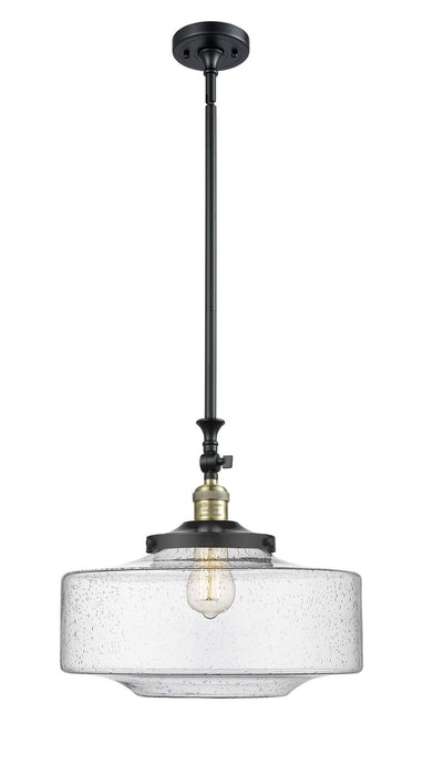 Innovations 206-BAB-G694-16 One Light Mini Pendant, Black Antique Brass