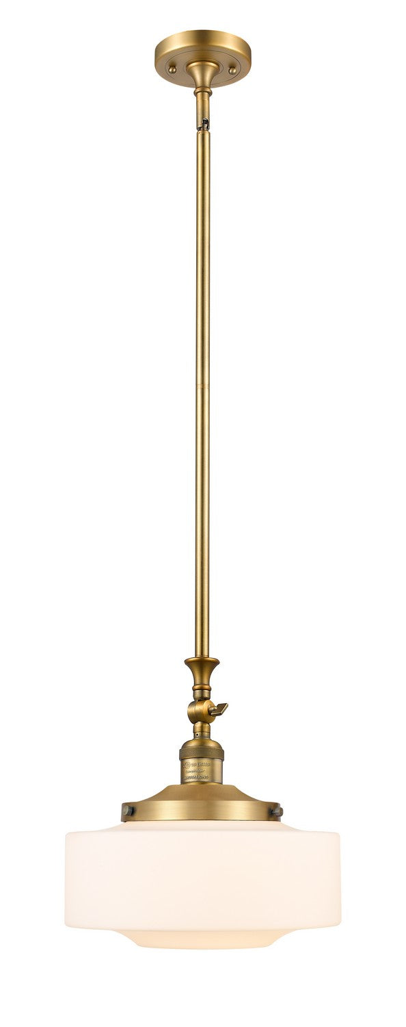 Innovations 206-BB-G691-12 One Light Mini Pendant, Brushed Brass