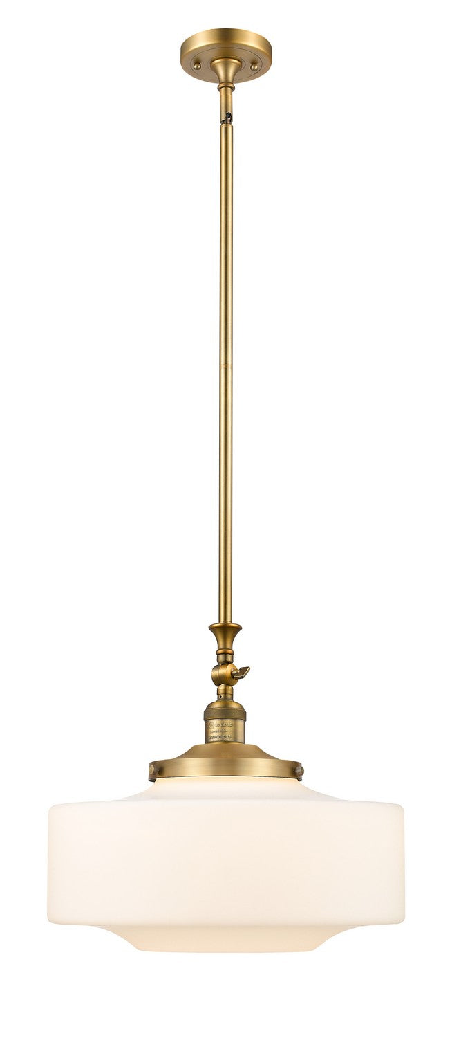 Innovations 206-BB-G691-16 One Light Mini Pendant, Brushed Brass