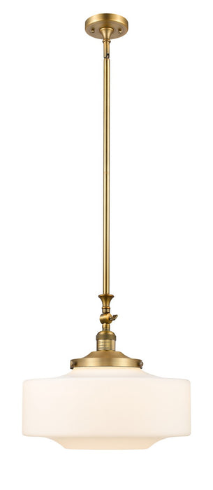 Innovations 206-BB-G691-16 One Light Mini Pendant, Brushed Brass