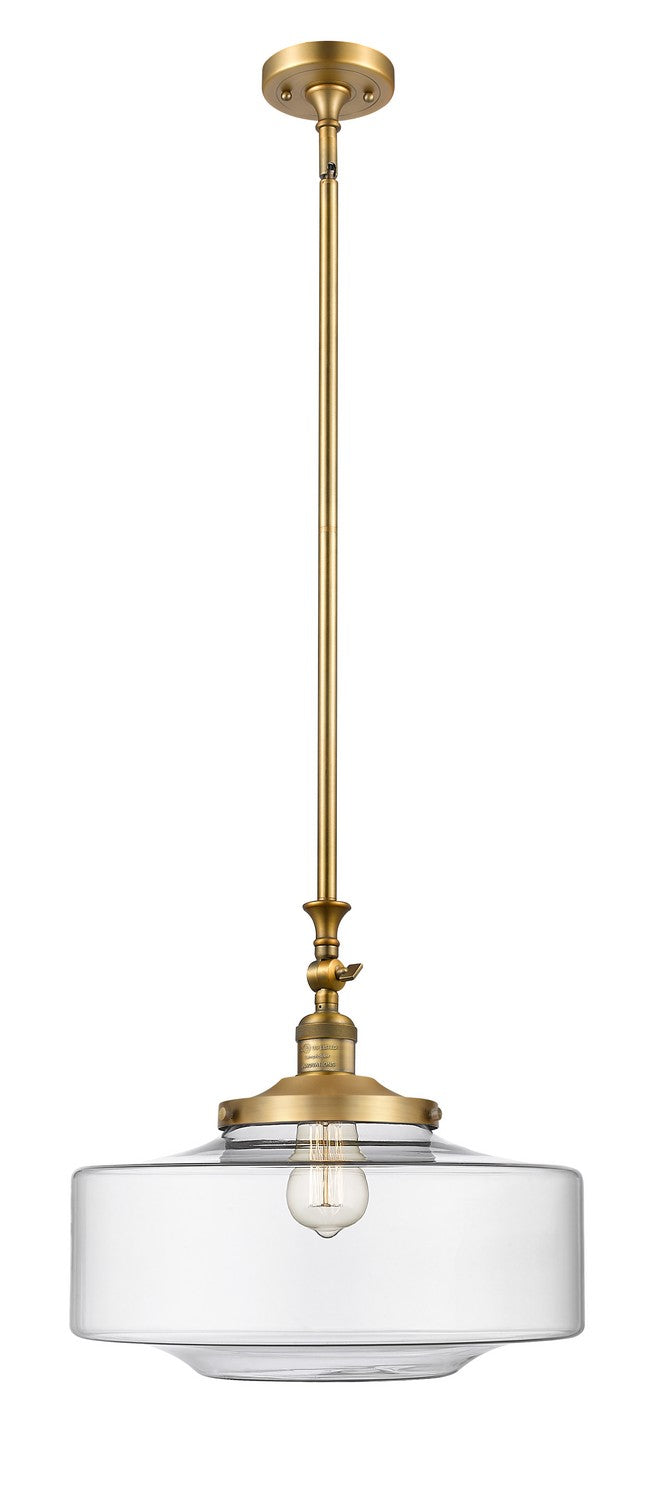 Innovations 206-BB-G692-16 One Light Mini Pendant, Brushed Brass