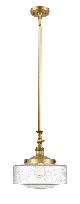 Innovations 206-BB-G694-12 One Light Mini Pendant, Brushed Brass