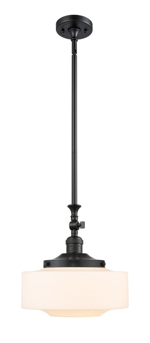 Innovations 206-BK-G691-12 One Light Mini Pendant, Matte Black