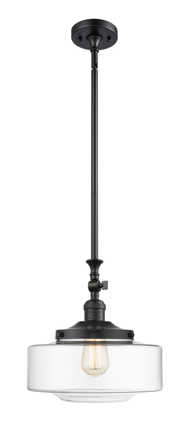 Innovations 206-BK-G692-12 One Light Mini Pendant, Matte Black