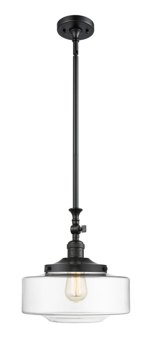 Innovations 206-BK-G692-12 One Light Mini Pendant, Matte Black