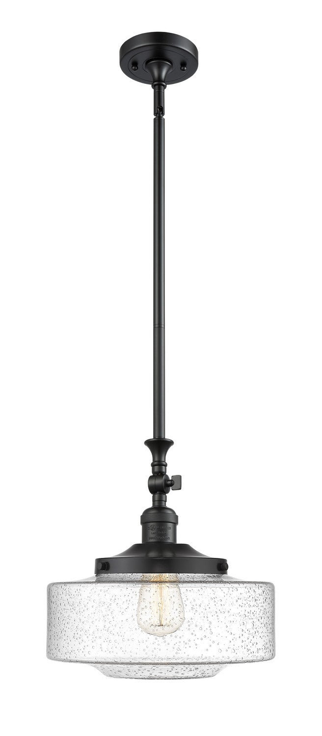 Innovations 206-BK-G694-12 One Light Mini Pendant, Matte Black