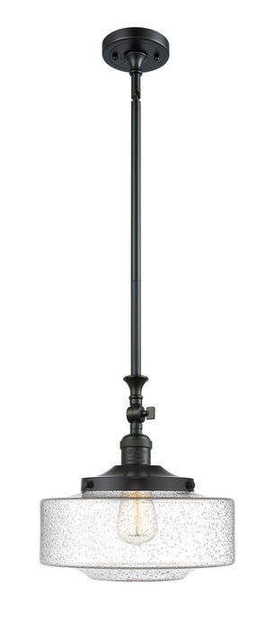Innovations 206-BK-G694-12 One Light Mini Pendant, Matte Black