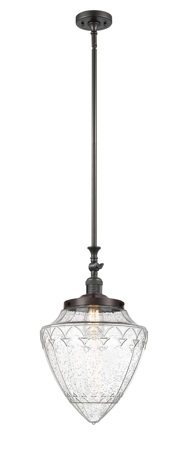 Innovations 206-OB-G664-12 One Light Mini Pendant, Oil Rubbed Bronze