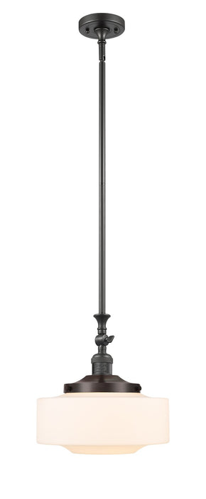 Innovations 206-OB-G691-12 One Light Mini Pendant, Oil Rubbed Bronze