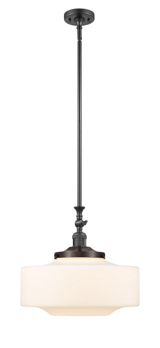 Innovations 206-OB-G691-16 One Light Mini Pendant, Oil Rubbed Bronze