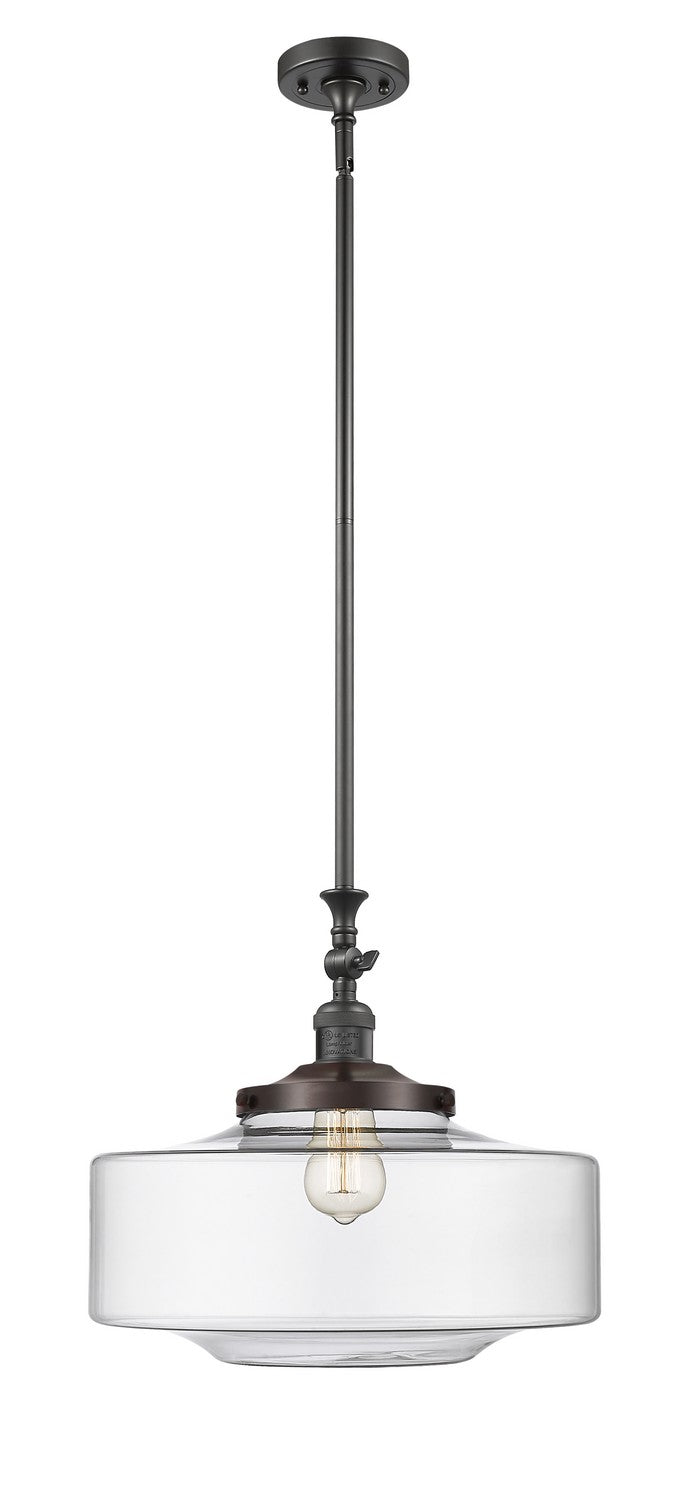 Innovations 206-OB-G692-16 One Light Mini Pendant, Oil Rubbed Bronze