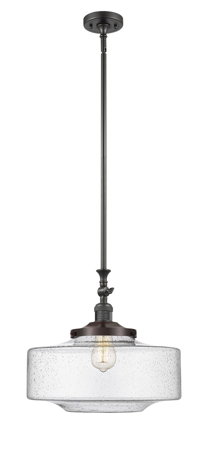 Innovations 206-OB-G694-16 One Light Mini Pendant, Oil Rubbed Bronze