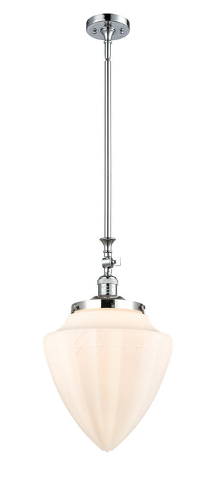 Innovations 206-PC-G661-12 One Light Mini Pendant, Polished Chrome