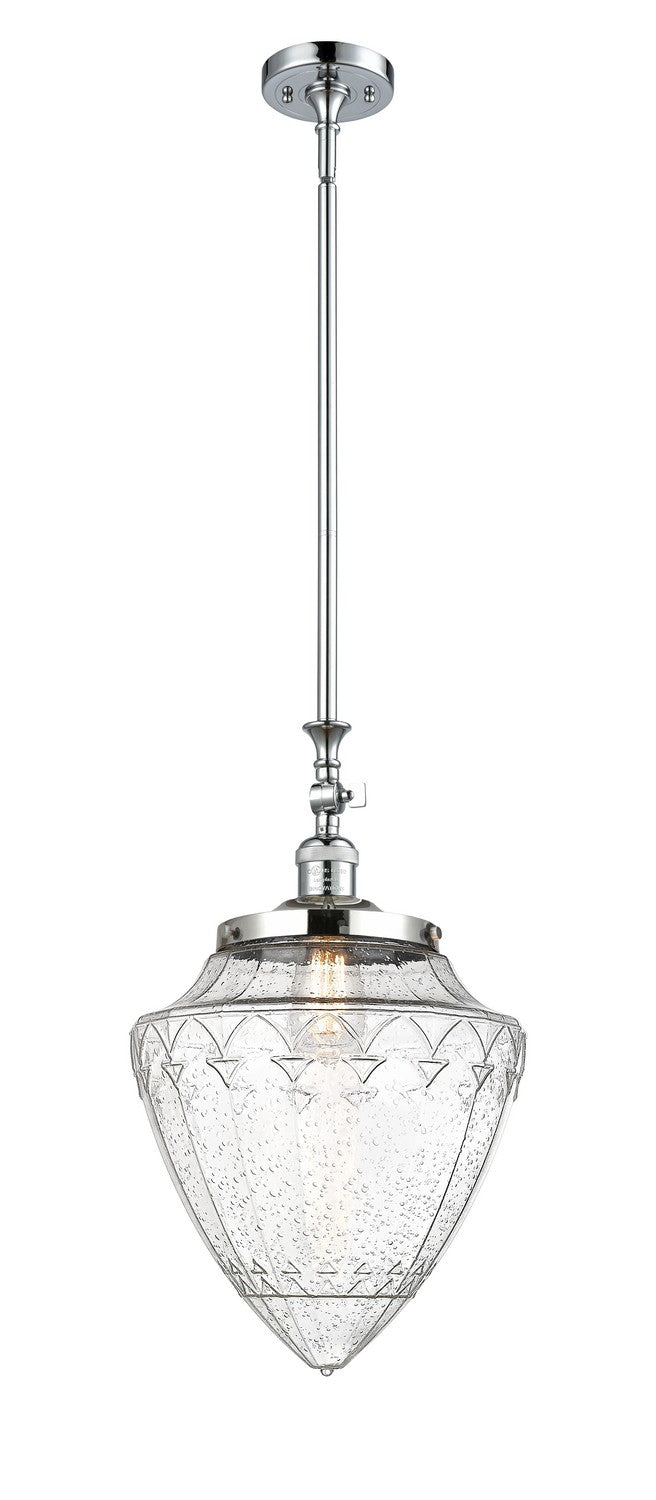Innovations 206-PC-G664-12 One Light Mini Pendant, Polished Chrome