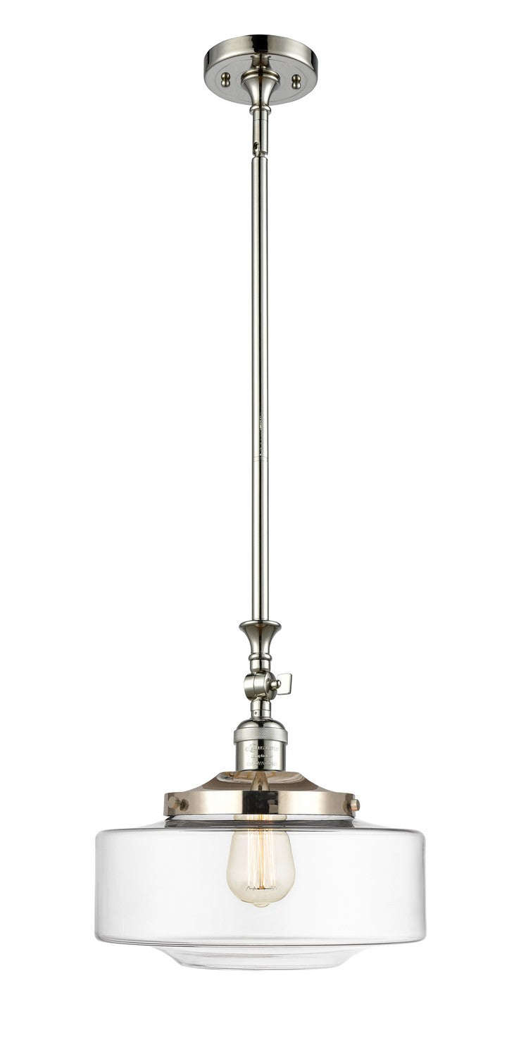 Innovations 206-PN-G692-12 One Light Mini Pendant, Polished Nickel