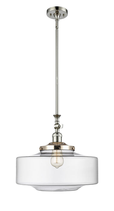 Innovations 206-PN-G692-16 One Light Mini Pendant, Polished Nickel