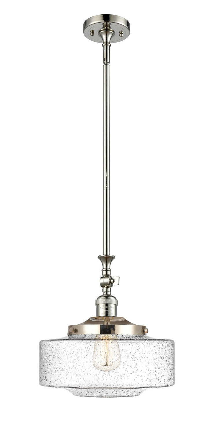 Innovations 206-PN-G694-12 One Light Mini Pendant, Polished Nickel