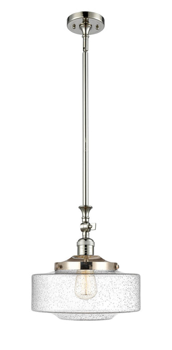 Innovations 206-PN-G694-12 One Light Mini Pendant, Polished Nickel