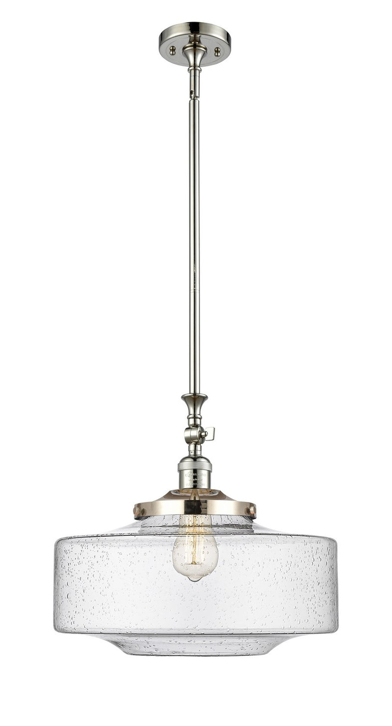 Innovations 206-PN-G694-16 One Light Mini Pendant, Polished Nickel