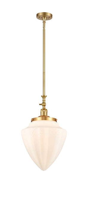 Innovations 206-SG-G661-12 One Light Mini Pendant, Satin Gold