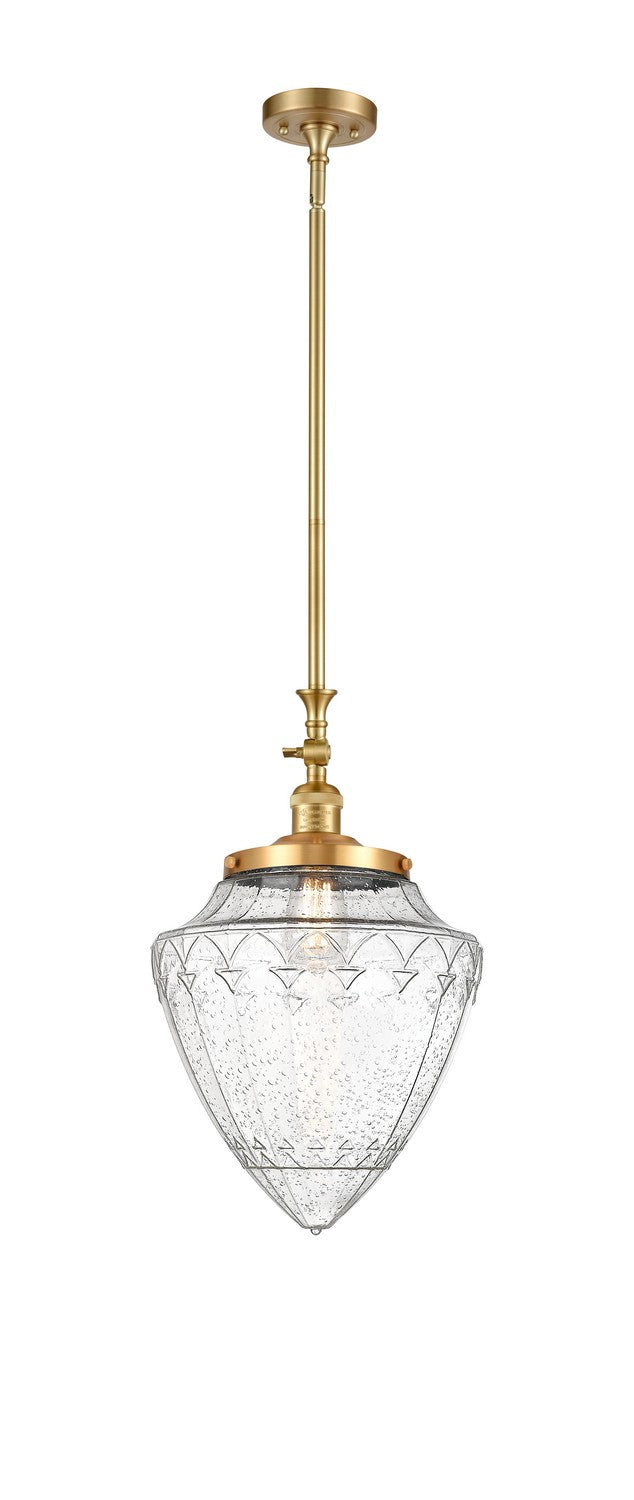 Innovations 206-SG-G664-12 One Light Mini Pendant, Satin Gold