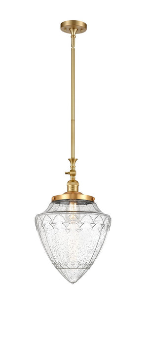 Innovations 206-SG-G664-12 One Light Mini Pendant, Satin Gold