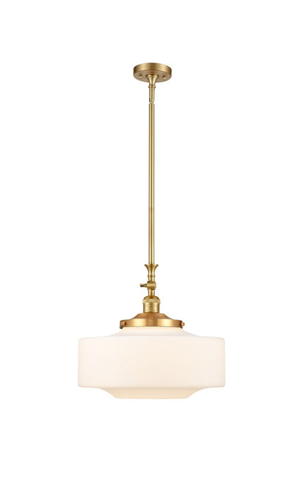 Innovations 206-SG-G691-16 One Light Mini Pendant, Satin Gold