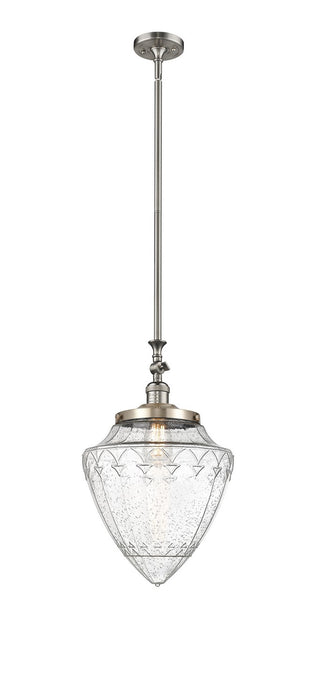 Innovations 206-SN-G664-12 One Light Mini Pendant, Brushed Satin Nickel