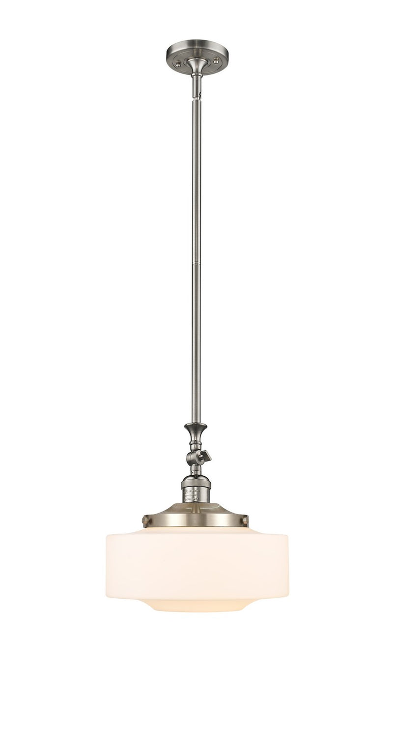 Innovations 206-SN-G691-12 One Light Mini Pendant, Brushed Satin Nickel