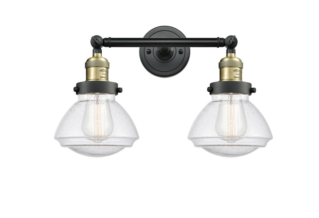 Innovations 208-BAB-G324-LED LED Bath Vanity, Black Antique Brass