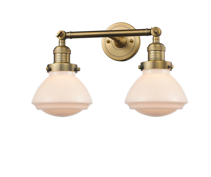 Innovations 208-BB-G321-LED LED Bath Vanity, Brushed Brass