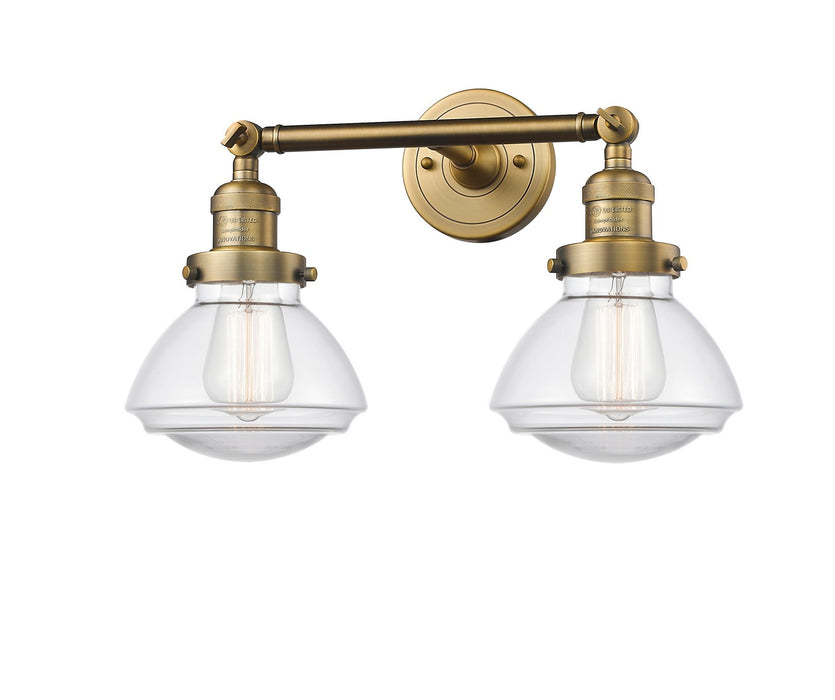 Innovations 208-BB-G322-LED LED Bath Vanity, Brushed Brass