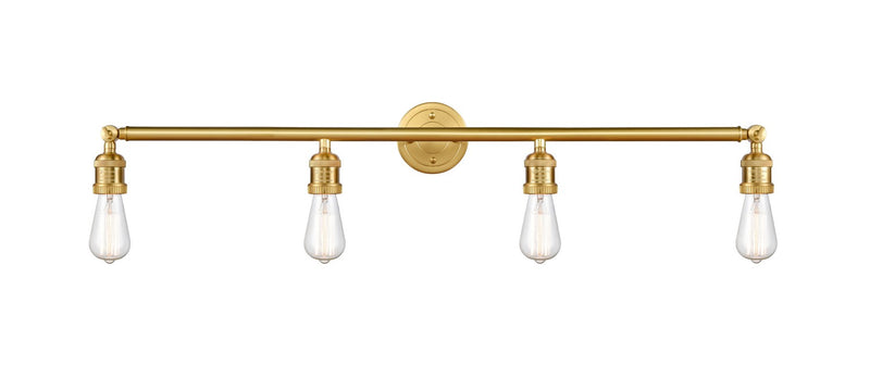 Innovations 215-SG Four Light Bath Vanity, Satin Gold