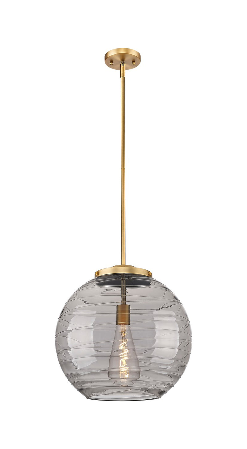 Innovations 221-1S-BB-G1213-16SM-BB-95-LED LED Pendant, Brushed Brass