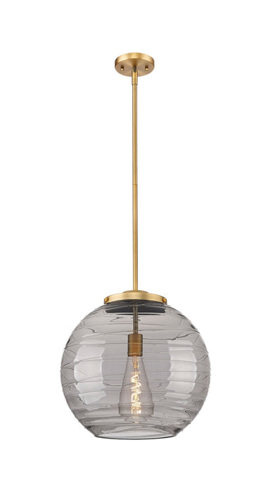 Innovations 221-1S-BB-G1213-16SM-BB-95-LED LED Pendant, Brushed Brass