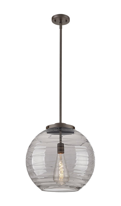 Innovations 221-1S-OB-G1213-16SM One Light Pendant, Oil Rubbed Bronze