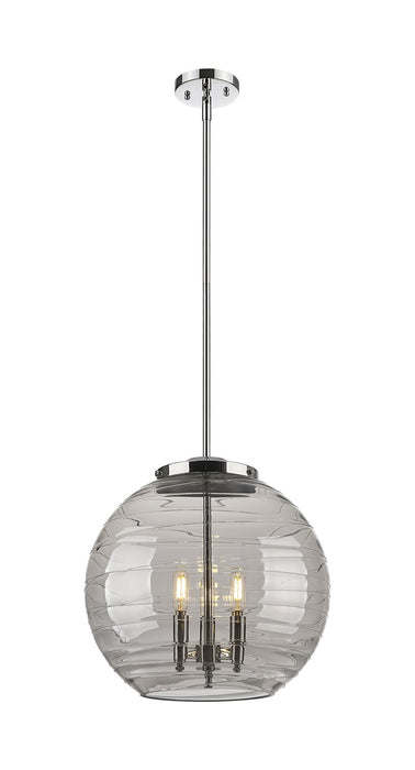 Innovations 221-3S-PC-G1213-16SM Three Light Pendant, Polished Chrome