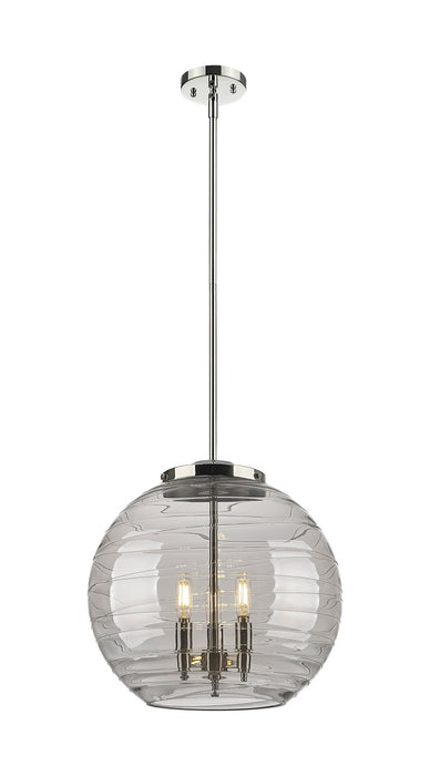 Innovations 221-3S-PN-G1213-16SM Three Light Pendant, Polished Nickel