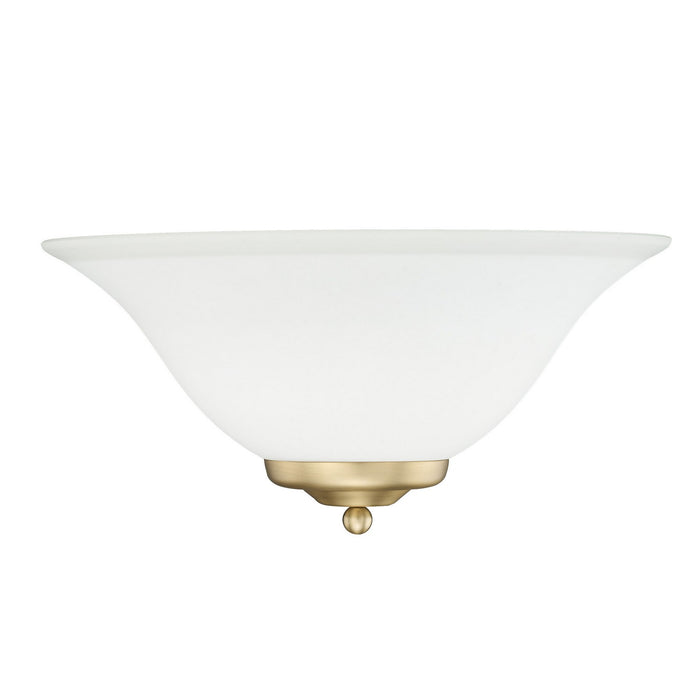 Golden 8355 BCB One Light Wall Sconce, Brushed Champagne Bronze