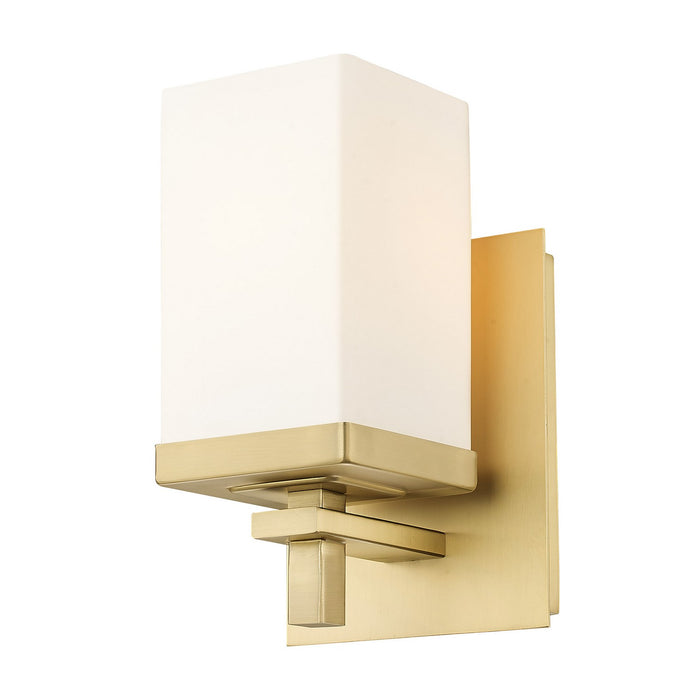 Golden DDDD-BA1 BCB-OP One Light Wall Sconce, Brushed Champagne Bronze